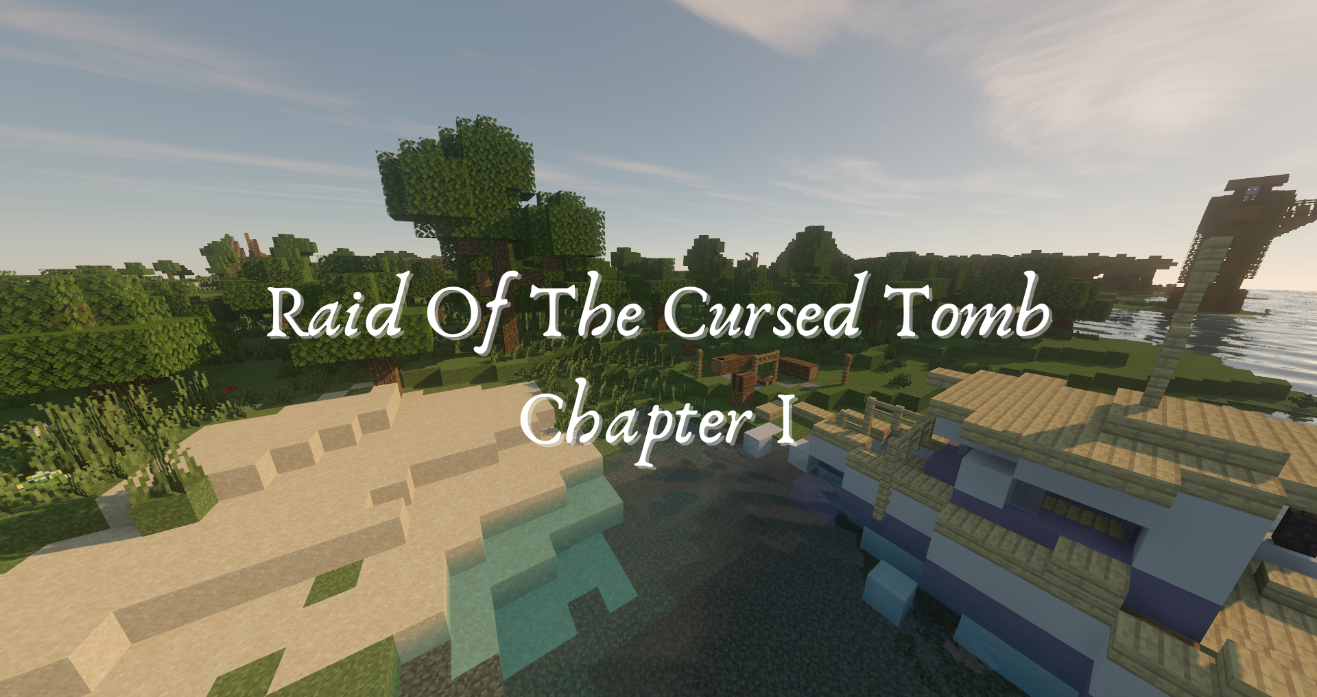 Tải về Raid of the Cursed Tomb: Chapter I cho Minecraft 1.16.3
